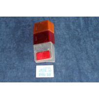 MINI 2° S.  LENS (TWO PIECES) FOR RIGHT REAR TAILIGHT (WITH RETRO) OLSA