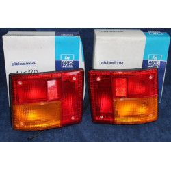 A112 2°S.  COPPIA FANALINI POST. (SENZA RETRO) BORDO NERO  ALTISSIMO