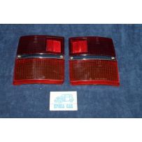 A112 2°S.  PAIR LENS FOR REAR TAILIGHT