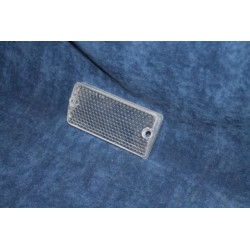 A112 UNTIL 1978  LENS FOR FRONT LEFT LIGHT (PLASTIC SCREW)  CATALUX