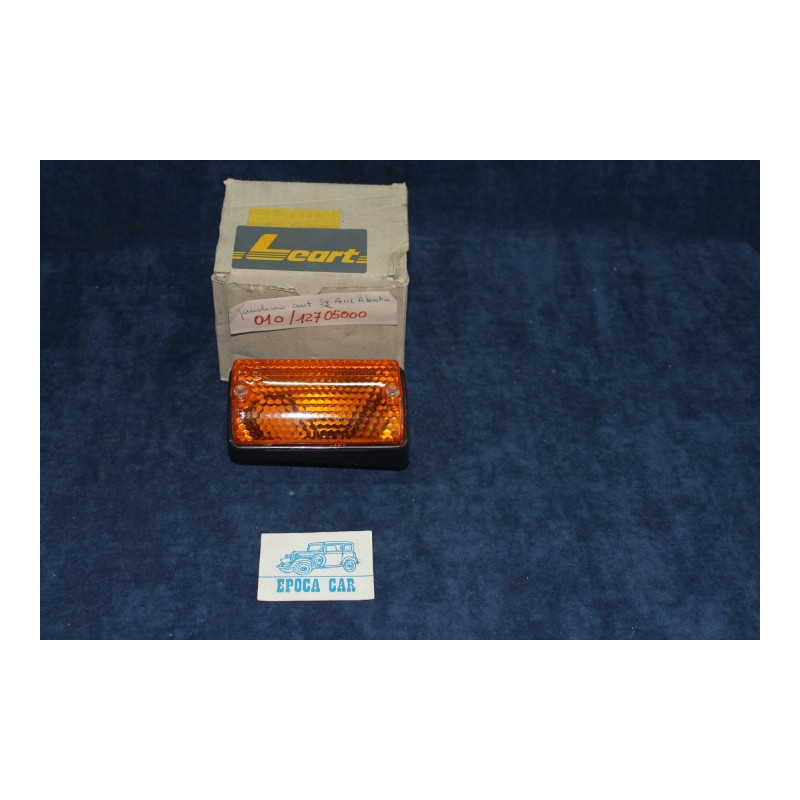 A112 UNTIL 1978  ORANGE FRONT LEFT LIGHT (BLACK BOARD)  LEART