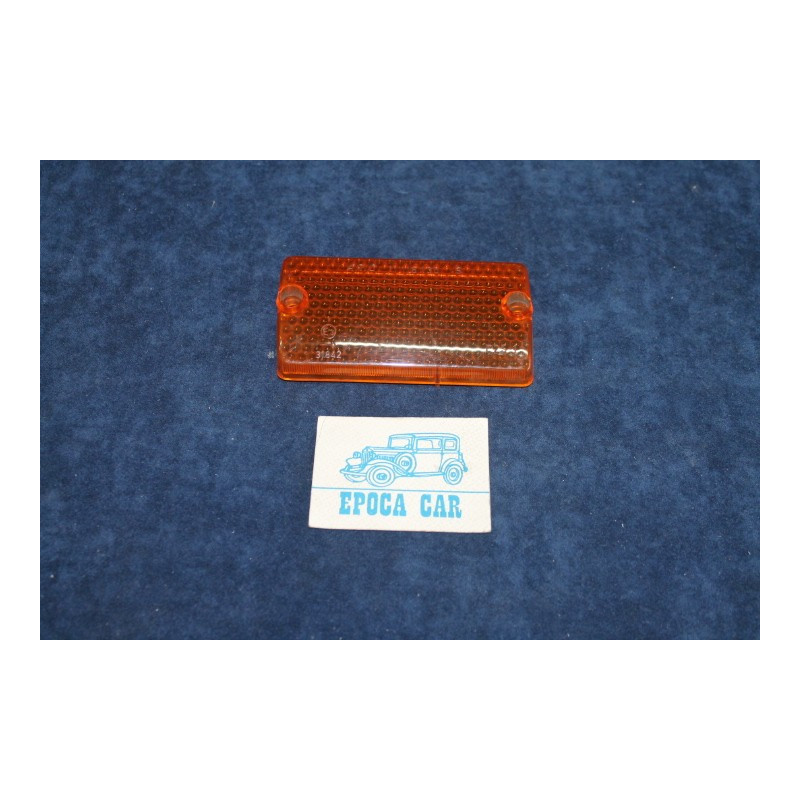 A112 UNTIL 1978  ORANGE LENS FOR FRONT LEFT LIGHT  ARIC