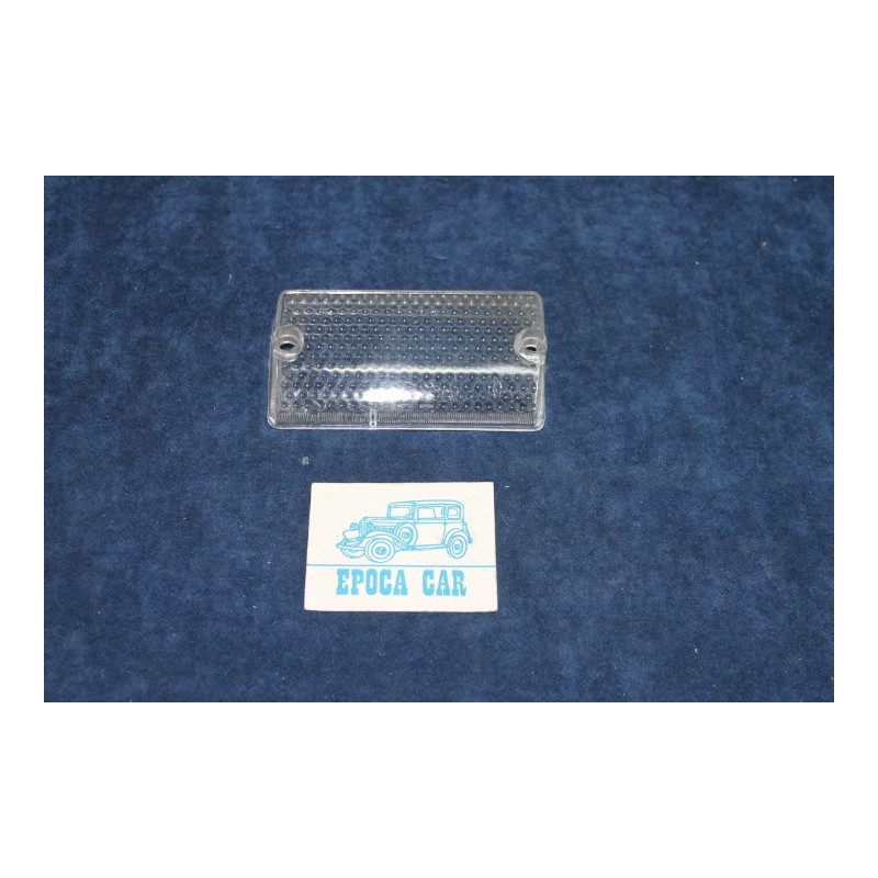A112 UNTIL 1978  LENS FOR FRONT RIGHT LIGHT (PLASTIC SCREW)  P. V.