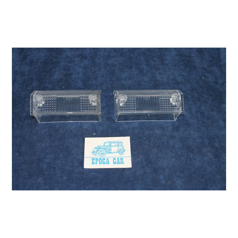 A112 RESTYLING '82   PAIR LENSES FOR FRONT LIGHT  ALTISSIMO