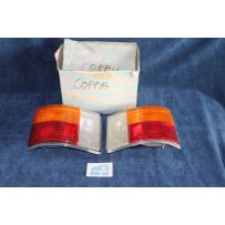 A112 2°S.   PAIR REAR TAILIGHTS  WITH RETRO  WHITE BOARD    ARIC
