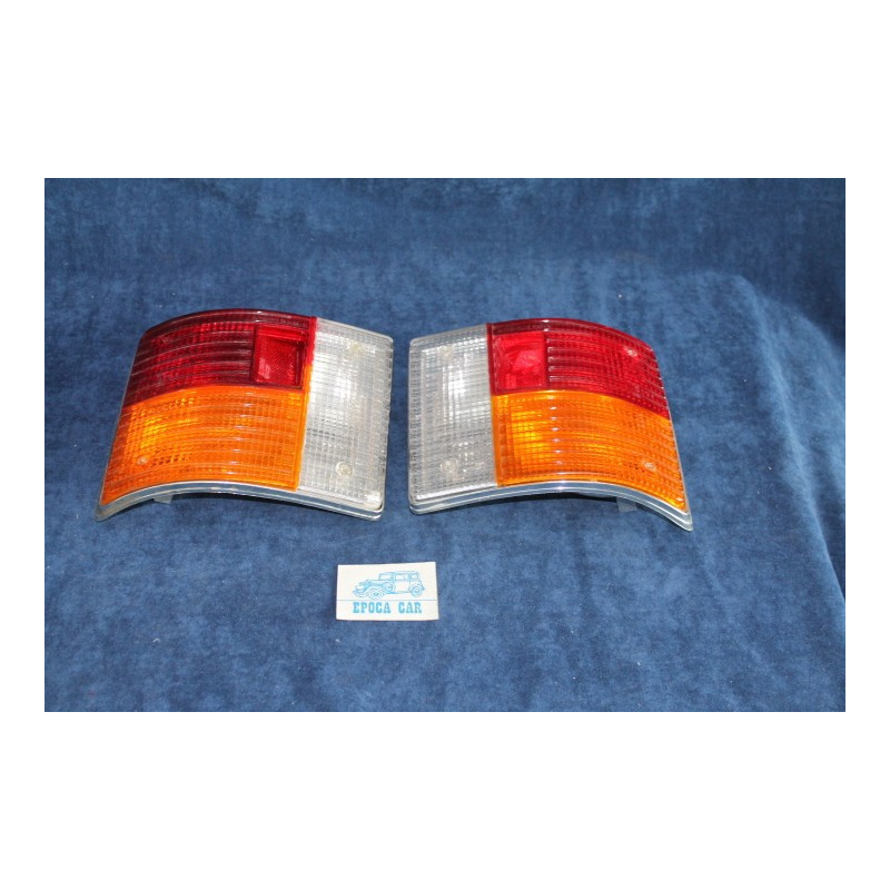 A112 2°S.   PAIR REAR TAILIGHTS (WITH RETRO)  WHITE BOARD   ALTISSIMO