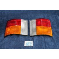 A112 2°S.   PAIR REAR TAILIGHTS (WITH RETRO)  BLACK BOARD    ALTISSIMO