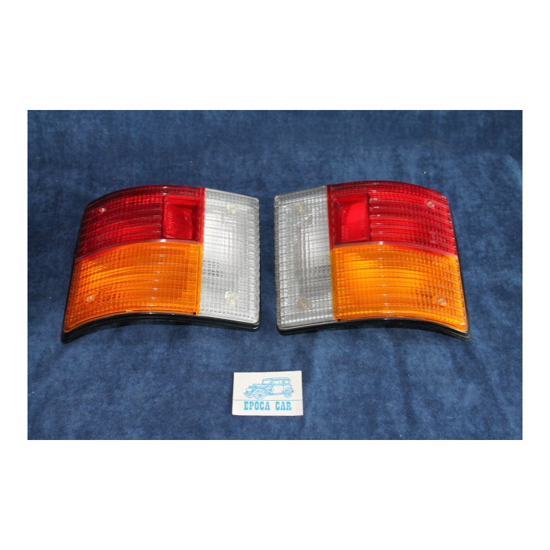 A112 2° S.   COPPIA FANALINI POST.   CON RETRO  BORDO NERO  ALTISSIMO
