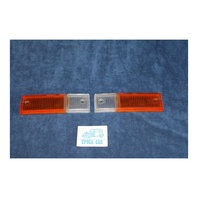 BETA COUPE'   PAIR BICOLORED LENSES FOR FRONT LIGHTS   SIEM