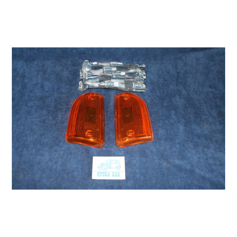 BETA SEDAN 3°S.   PAIR LENSES FOR FRONT LIGHTS   CARELLO