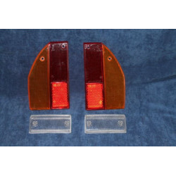 BETA SEDAN 2°S.   PAIR (2X2 PIECES) LENSES FOR REAR TAILIGHTS   ALTISSIMO