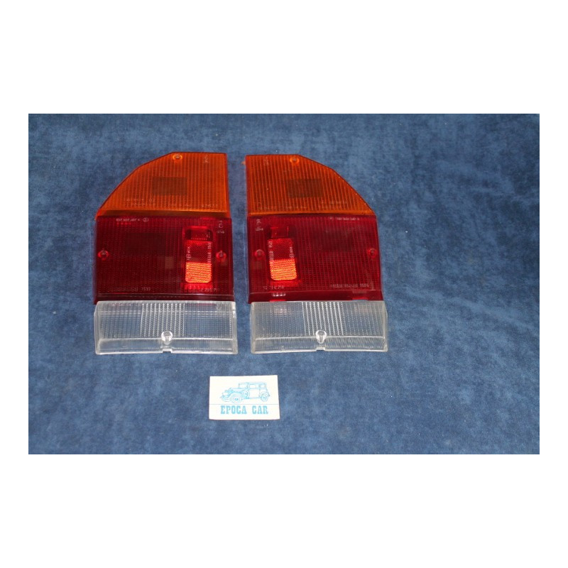 BETA BN 1°S.   COPPIA PLASTICHE (6 PZ) PER FANALINI POSTERIORI   CARELLO