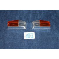 FULVIA ZAGATO 2°S.   COPPIA PLASTICHE BICOLORI PER FANALINI ANT.   CIBIE'