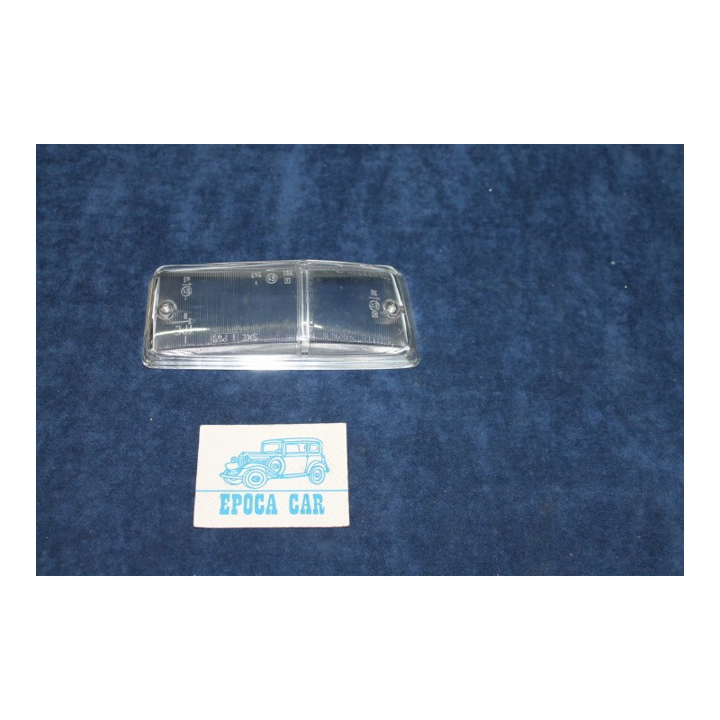FULVIA ZAGATO 2°S.   PLASTICA BIANCA (BORDO ARGENTO) PER FANALINO ANT: DX   CIBIE'