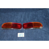FULVIA ZAGATO 2°S.   PAIR LENSES FOR REAR TAILIGHTS   CIBIE'