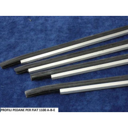 PROFILI PEDANE CON GOMMA FIAT 508 C  1100 A-B-E