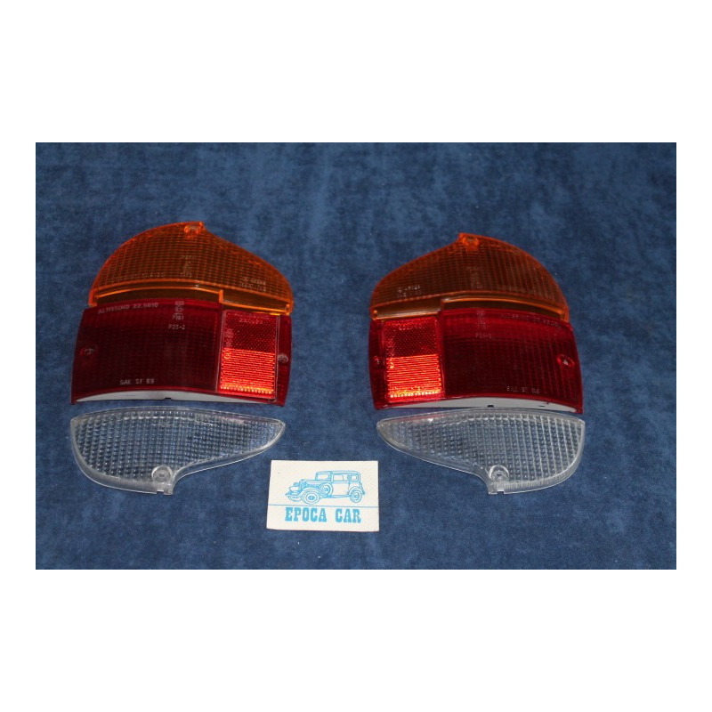 FULVIA SEDAN '70   LENSES (6 PIECES) FOR REAR TAILIGHTS   ALTISSIMO