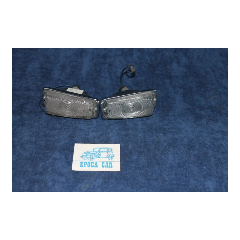 FULVIA SEDAN 1°S.   PAIR FRONT LIGHTS WITH CLEAR GLASS   CARELLO