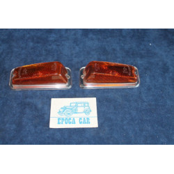 FULVIA SEDAN 1°S.   PAIR ORANGE LENSES FOR FRONT LIGHTS   ALTISSIMO