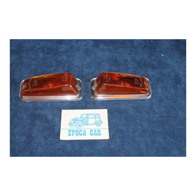 FULVIA BN 1°S.   COPPIA PLASTICHE ARANCIONI PER FANALINI ANT.   ALTISSIMO