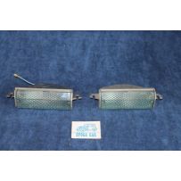 LANCIA 2000 HF   PAIR FRONT LIGHTS WITH AZURE LENSES    ALTISSIMO