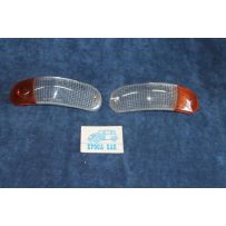 FLAVIA SEDAN 2°S.   PAIR BICOLORED LENS FOR FRONT LIGHTS (DOTS DESIGN)   ALTISSIMO
