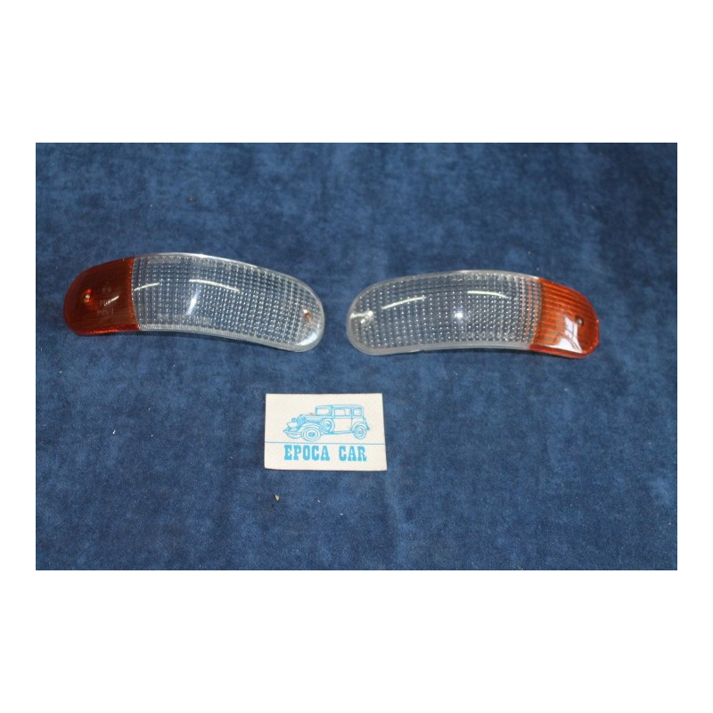 FLAVIA SEDAN 2°S.   PAIR BICOLORED LENS FOR FRONT LIGHTS (DOTS DESIGN)   ALTISSIMO