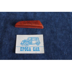 ARDEA   PLASTICA ARANCIONE SCRITTA "LANCIA" PER LUCE TARGA
