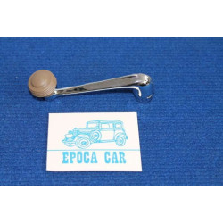 MANIGLIA ALZAVETRO CON POMELLO MARRONE 1100 E (CAD.)