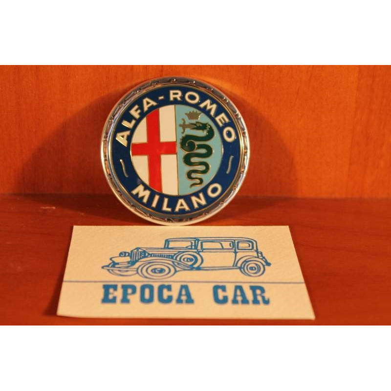EMBLEM PLASTIC ALFA ROMEO MILANO (FROMA 1961)