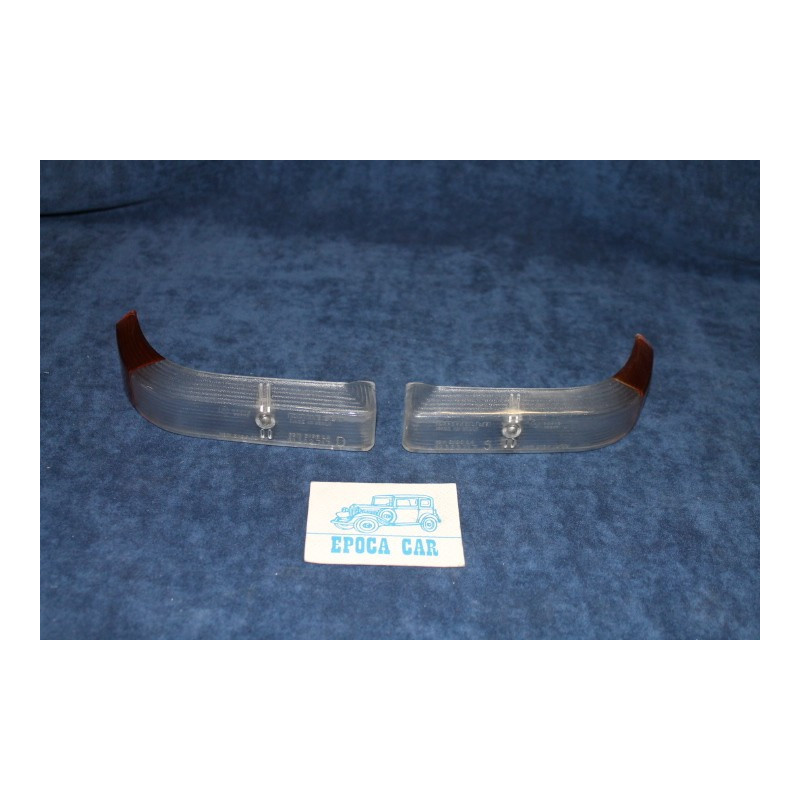 1750 SEDAN   PAIR LENSES FOR FRONT LIGHTS   CARELLO