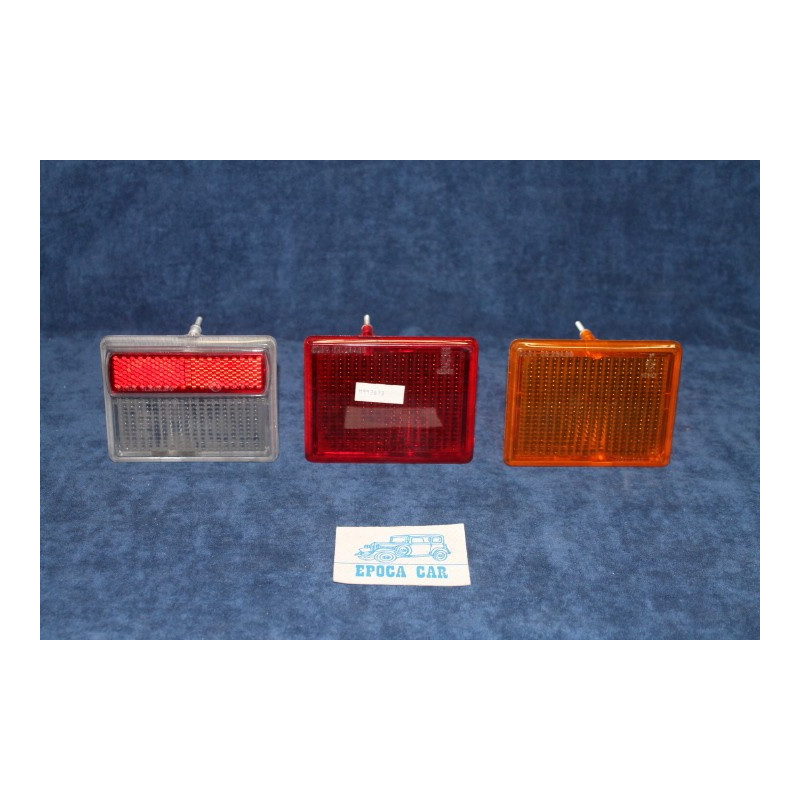 ALFETTA SEDAN 1600-1800   LENSES (3 PIECES) FOR REAR RIGHT TAILIGHT   OLSA
