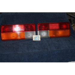 ALFETTA SEDAN 2000   PAIR REAR TAILIGHTS (STRIPED TYPE)   OLSA-GECAR LENS