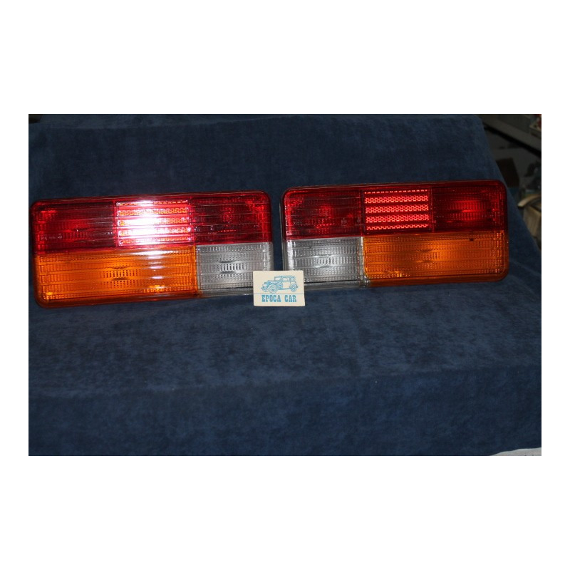 ALFETTA SEDAN 2000   PAIR REAR TAILIGHTS (STRIPED TYPE)   OLSA-GECAR LENS