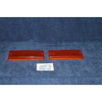 ALFETTA SEDAN 2000 PAIR LENSES FOR FRONT LIGHTS   VERALUX