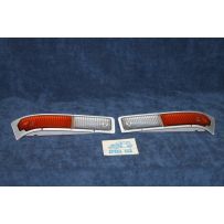 ALFETTA GT GTV   COPPIA PLASTICHE BICOLORI CON BORDO PER FANALINI ANT.   ALTISSIMO