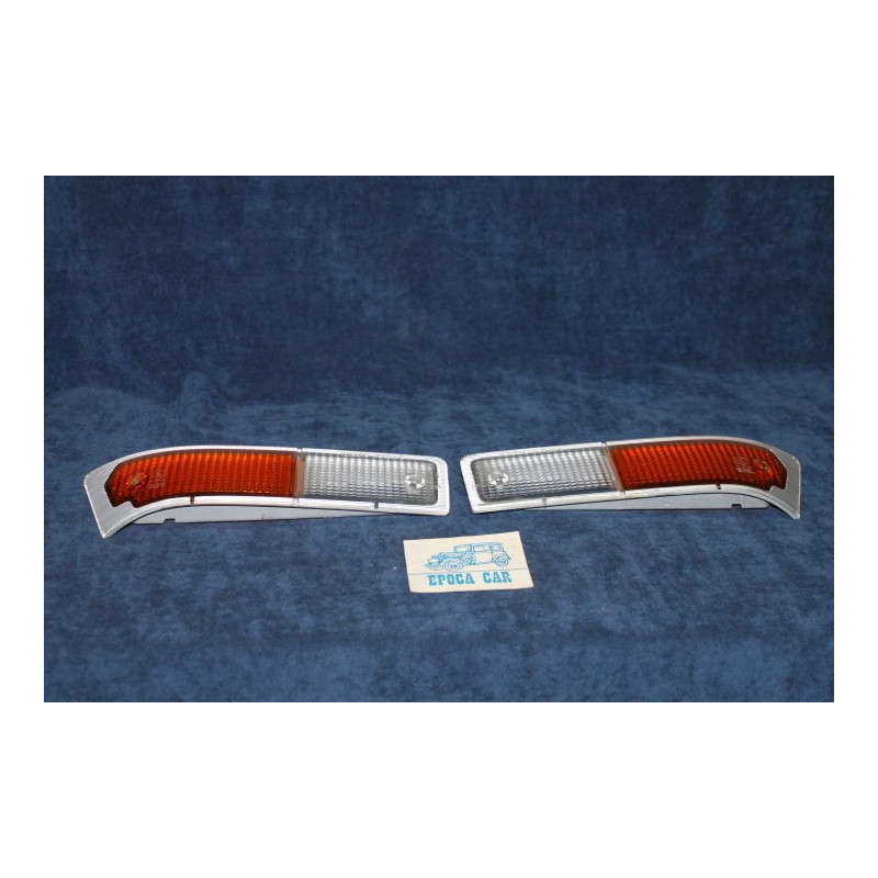 ALFETTA GT GTV   COPPIA PLASTICHE BICOLORI CON BORDO PER FANALINI ANT.   ALTISSIMO
