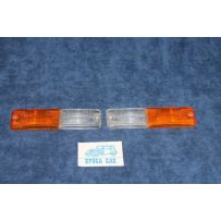 128 (FROM 1976)   PAIR LENSES FOR FRONT LIGHT   OLSA