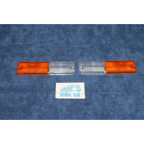 132   (1977-1980)   PAIR LENSES FOR FRONT LIGHTS   ARIC