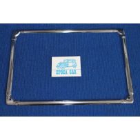 REAR INOX FRAME PLATE NUMBER