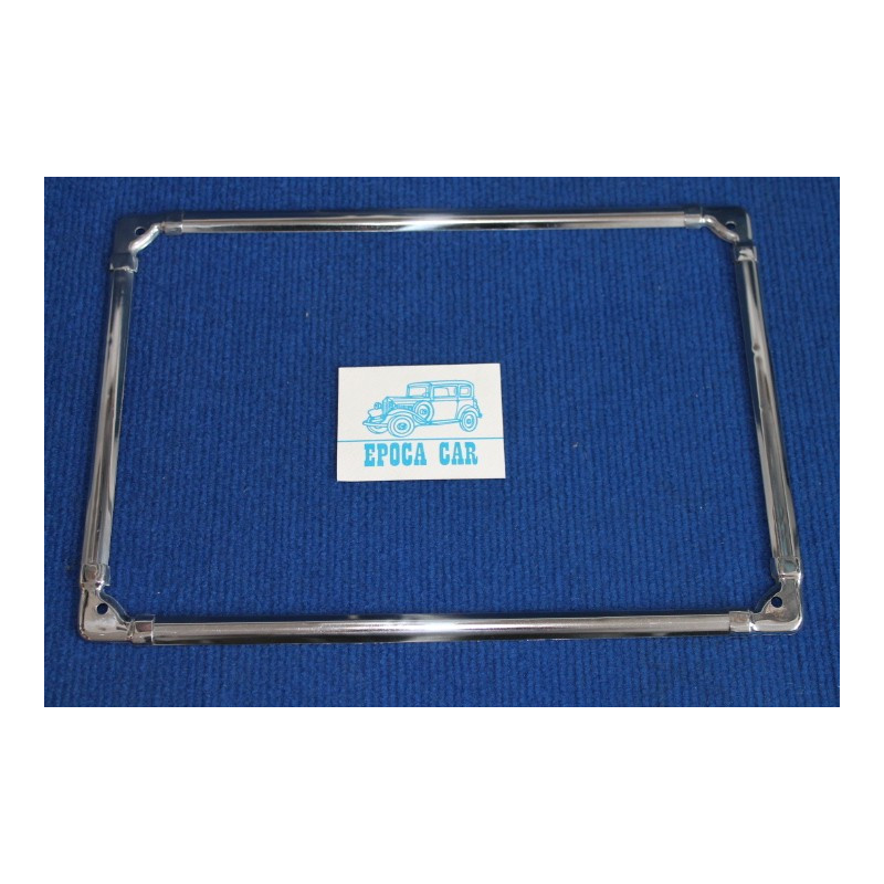 CORNICE TARGA POSTERIORE INOX (SPEC. MISURE)