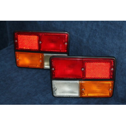 132 2°S.   PAIR REAR TAIL LIGHTS BLACKBOARD   ALTISSIMO