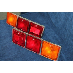 132 1°S.   PAIR REAR TAIL LIGHTS   ARIC ( LENSES VERALUX )