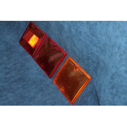 132 1°S.   LENSES ( 3 PIECES ) FOR REAR RIGHT TAIL LIGHT   ALTISSIMO