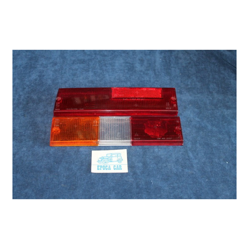131 L-CL-SUPERMIRAFIORI   LENSES ( 2 PIECES ) FOR REAR LEFT TAIL LIGHT   SIEM
