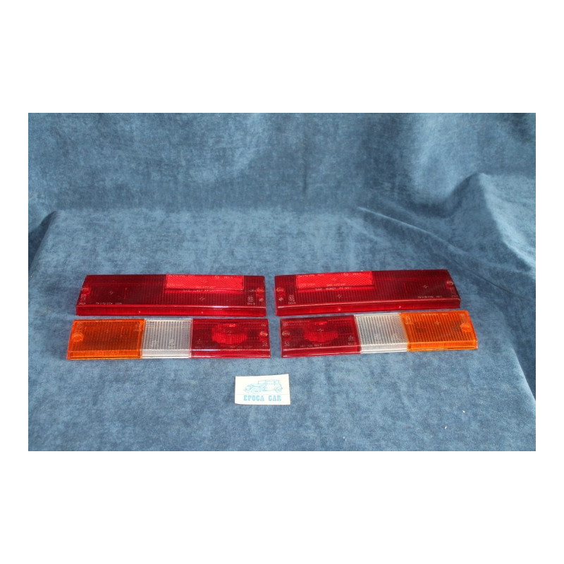 131 L-CL-SUPERMIRAFIORI   LENSES ( 4 PIECES) FOR REAR TAIL LIGHTS   SIEM