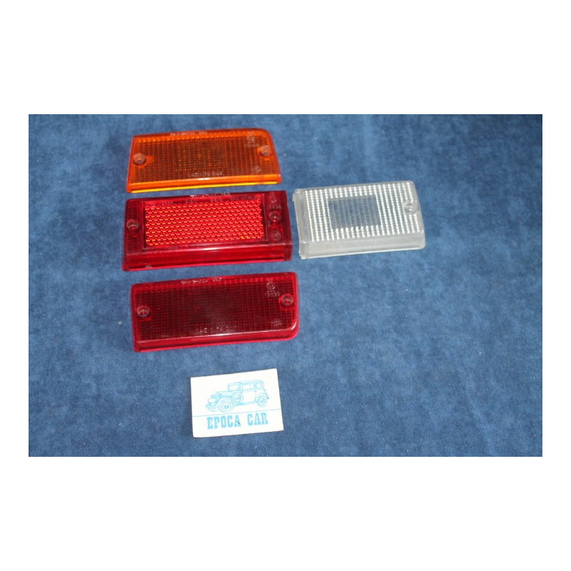 131   LENSES (4 PIECES) FOR REAR LEFT TAIL LIGHT   SIEM