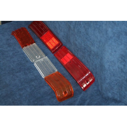 127 DIESEL   SET COMPLETO PLASTICHE (6 PZ.) PER FANALINI POSTERIORI   SIMPLER