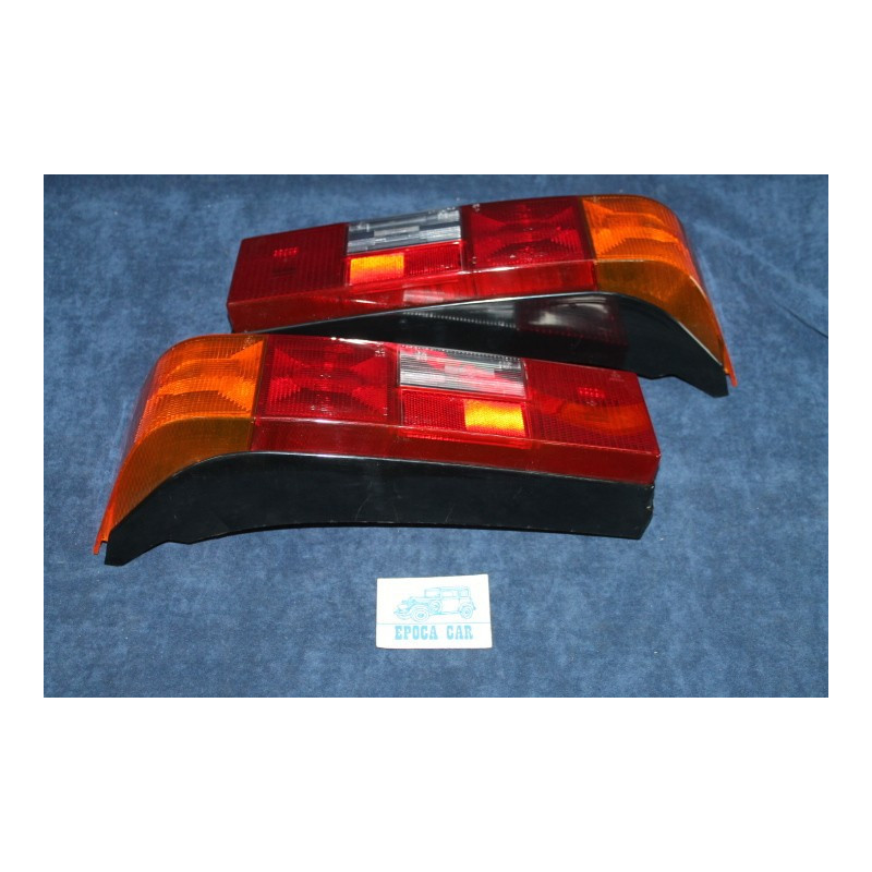 127 3° SERIE  COPPIA PLASTICHE PER FANALINI POST.   GEMO