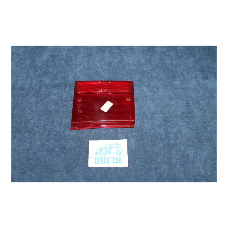 127 L-C-CL  PLASSTICA ROSSA CON CATARIFRANGENTE PER FANALINO POST. SX   VERALUX
